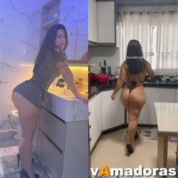 Video Maira Pedroso gostosa na cozinha de lingerie