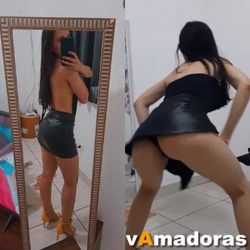 Porno Bruns Correa dançando de saia curta